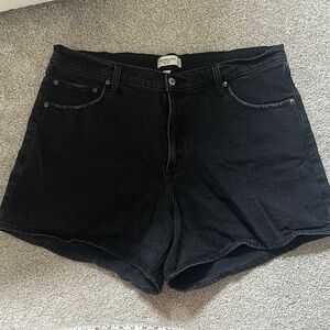 Abercrombie Curve Love High Rise Dad Shorts
